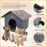 Heated Pet House for Cats & Small Dogs - Mydays