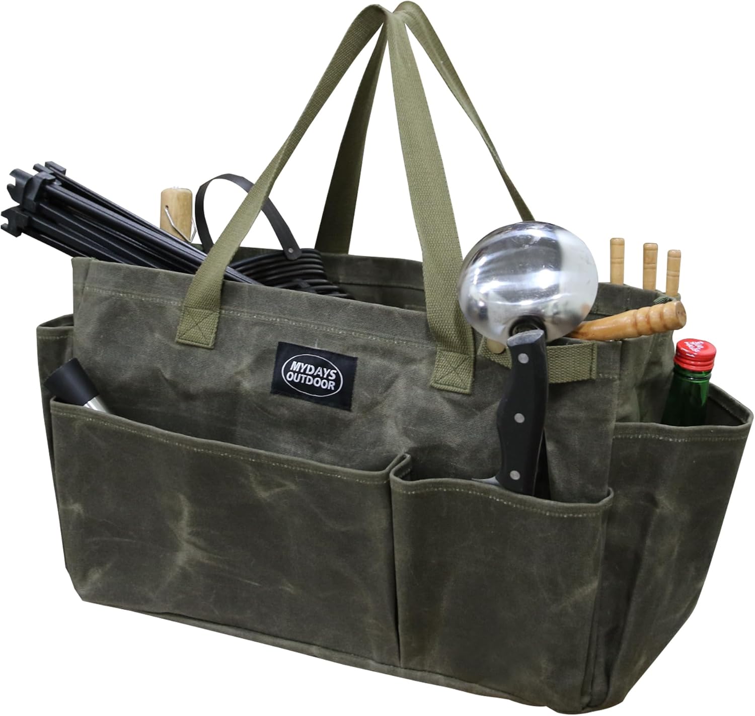 Waxed Canvas Camping Tool Storage Bag - Mydays