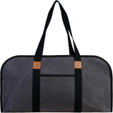 Waxed Canvas Firewood Carrier Tote - Mydays