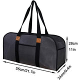 Waxed Canvas Firewood Carrier Tote - Mydays