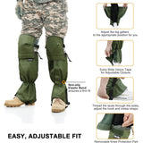 Adjustable Leg Gaiters