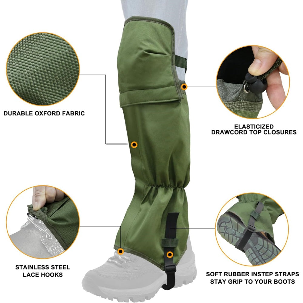 Adjustable Leg Gaiters