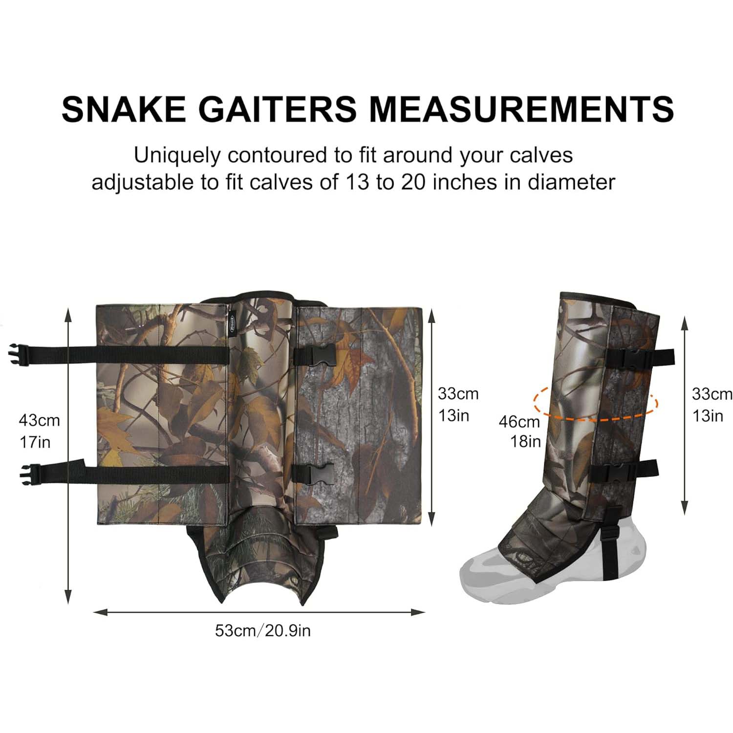 Snake Gaiters Leg Guards