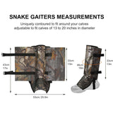 Snake Gaiters Leg Guards