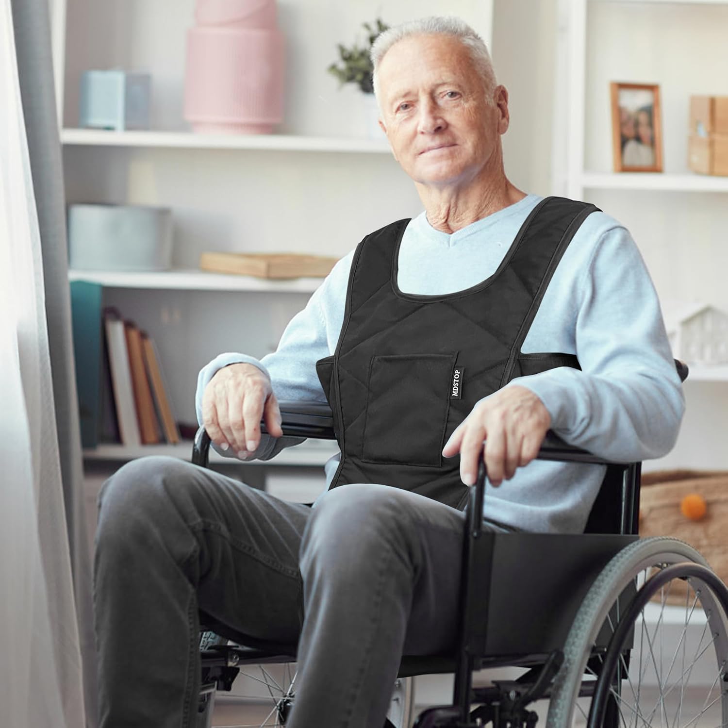 Adjustable Wheelchair Safety Belt