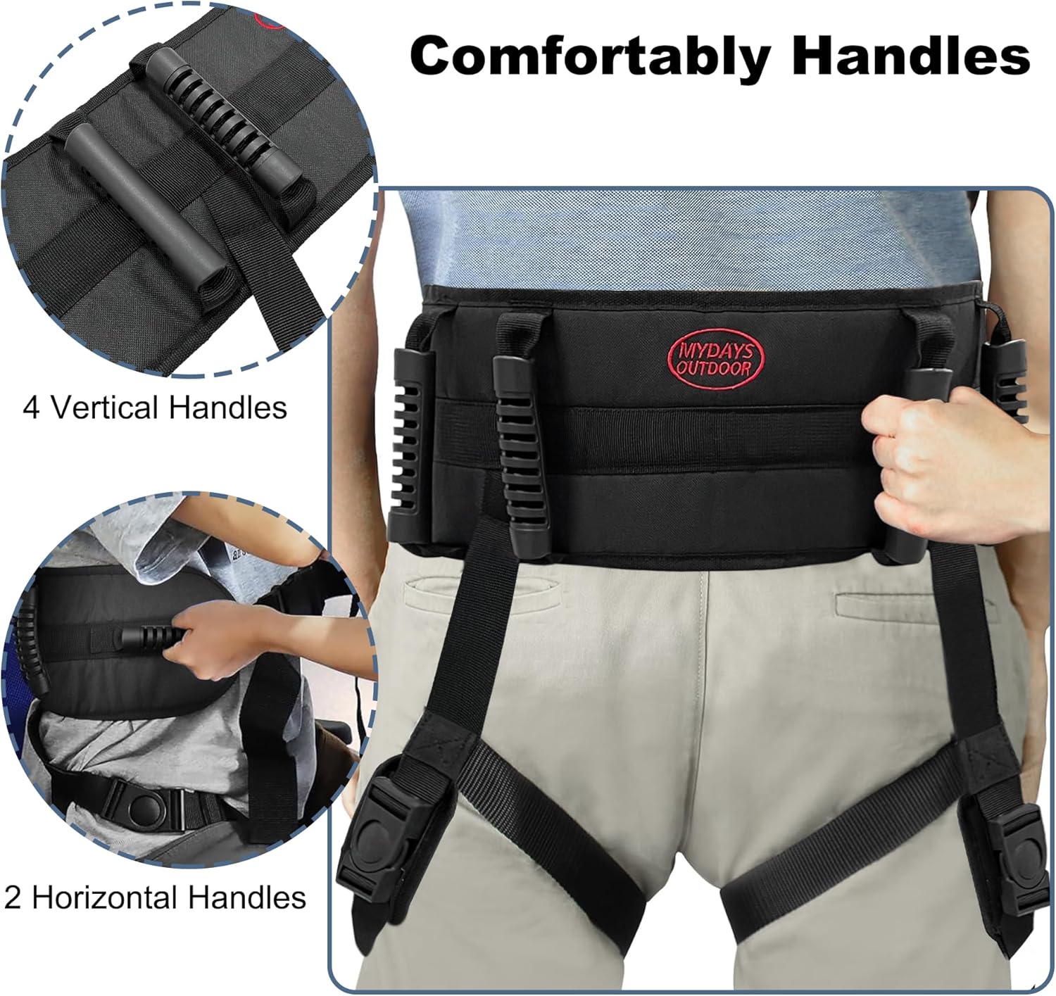 Adjustable Medical Transfer Belt - Mydays