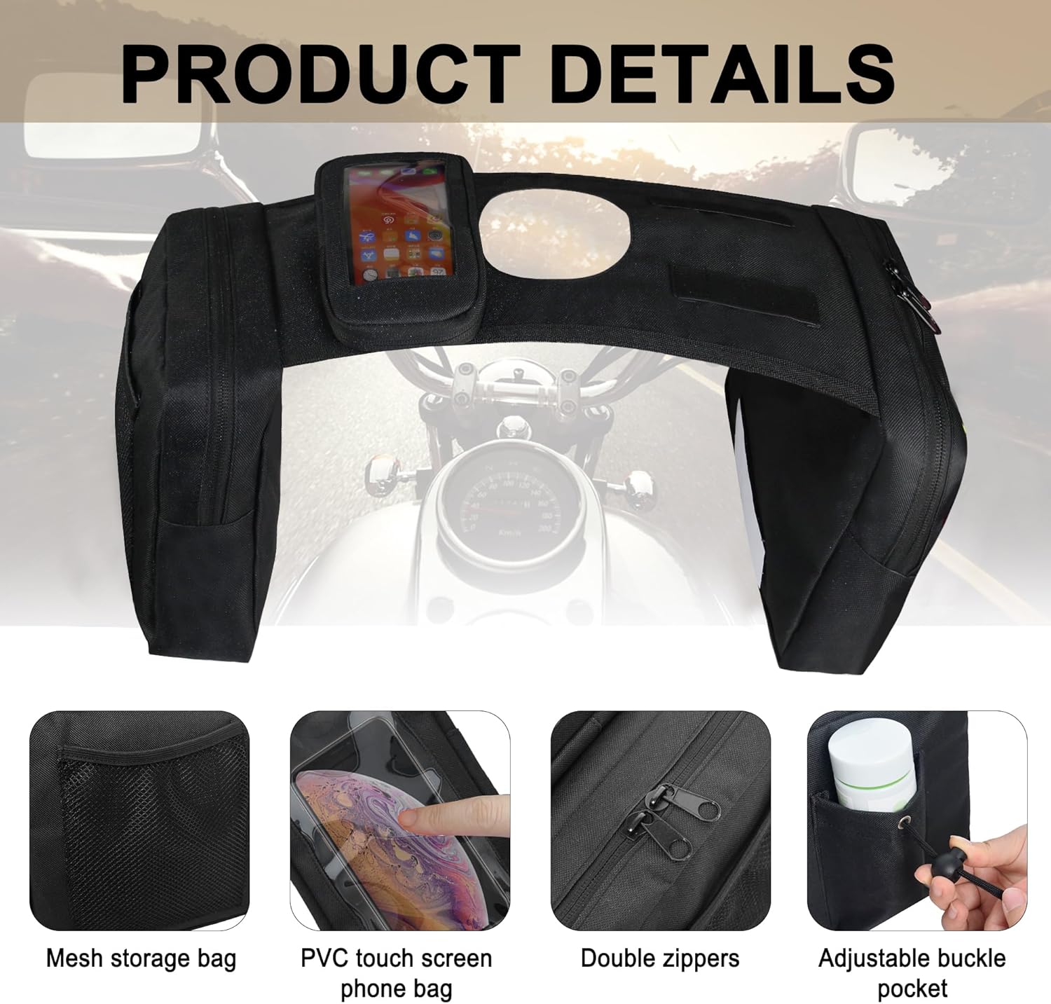 ATV Saddle Bag Cargo Tank Storage Luggage - Mydays