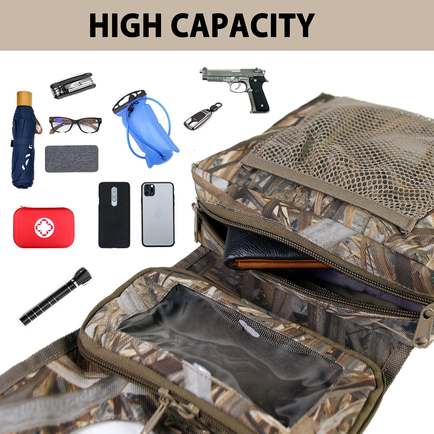 ATV Saddle Bag Cargo Tank Storage Luggage - Mydays
