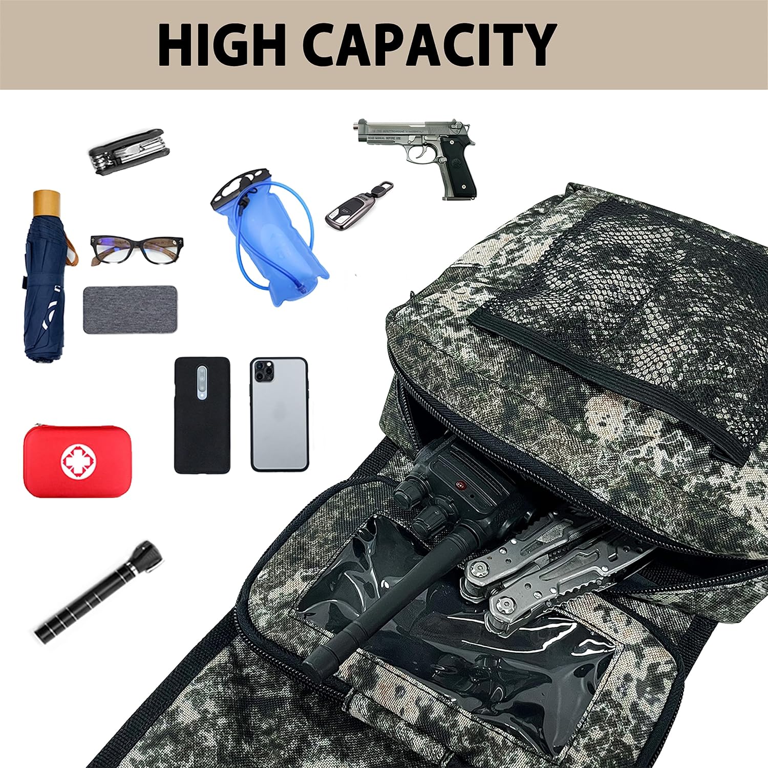 ATV Saddle Bag Cargo Tank Storage Luggage - Mydays