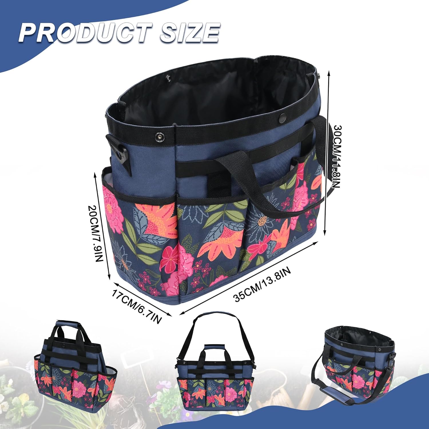Canvas Garden Tool Tote Bag - Mydays