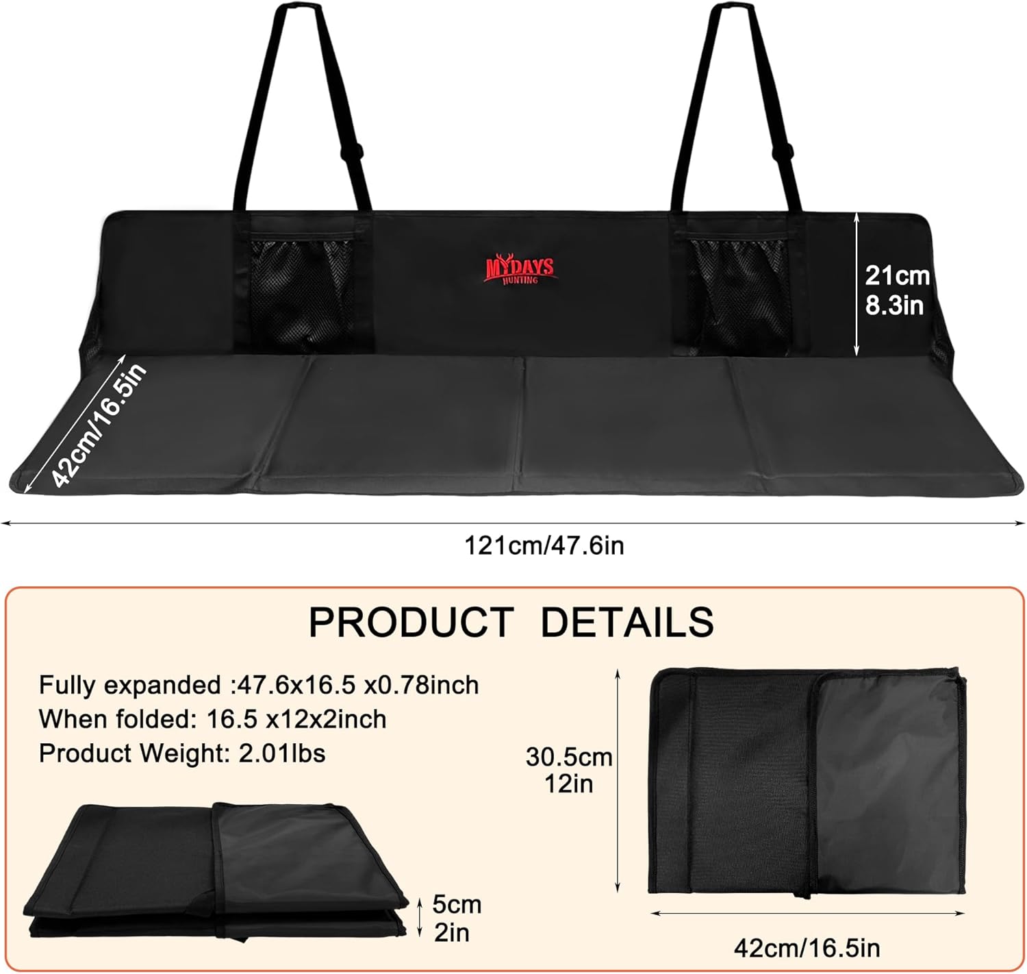 Car Rear Seat Mattress Extension Plate - Mydays