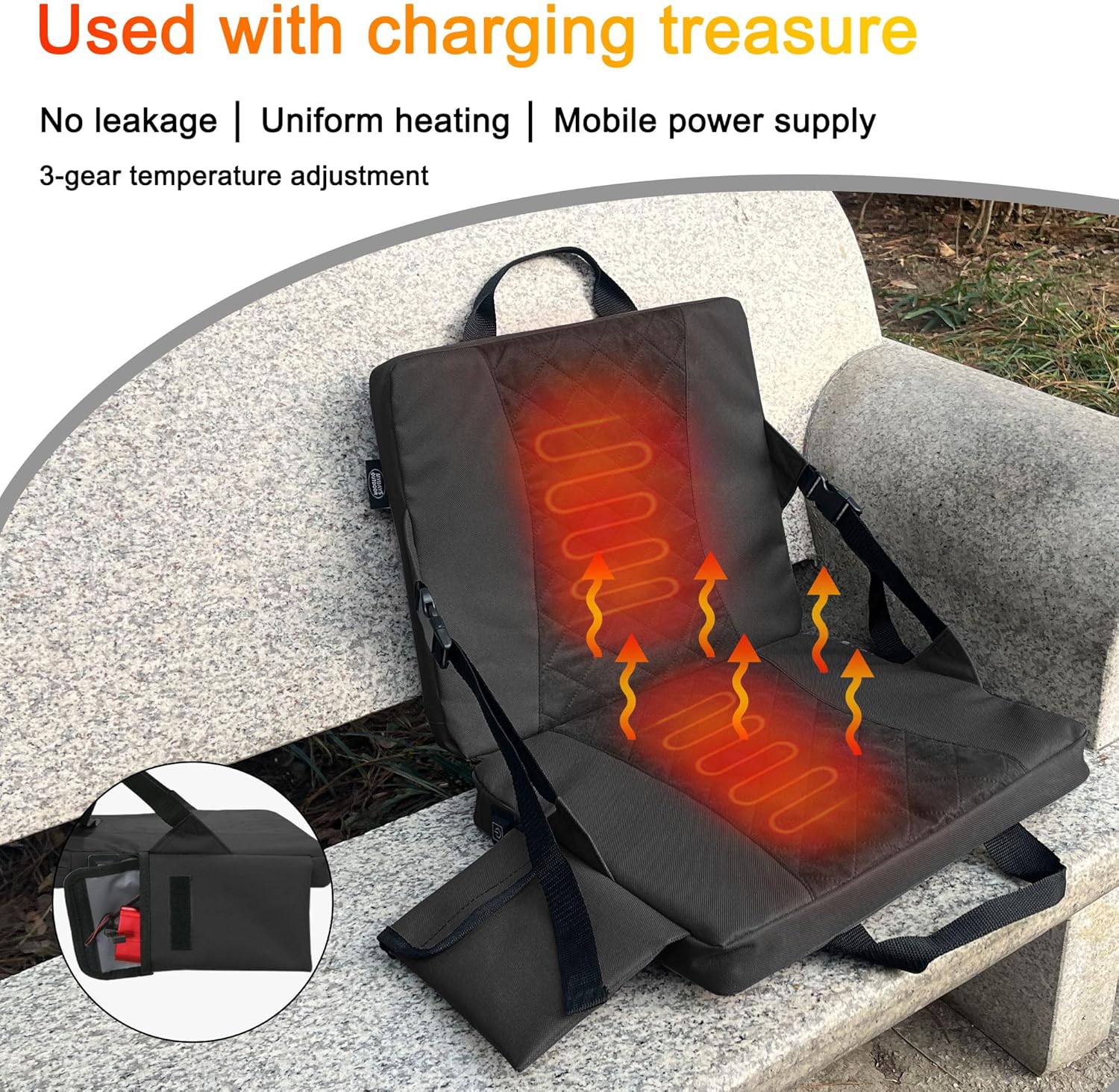Foldable Heated Seat Cushion - Mydays