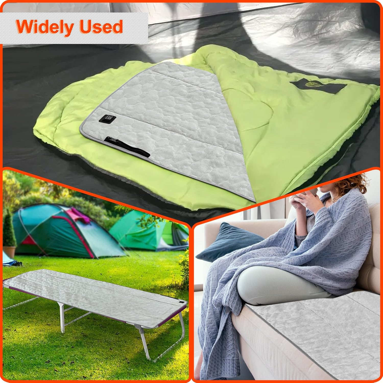 Heated Sleeping Bag Pad - Mydays
