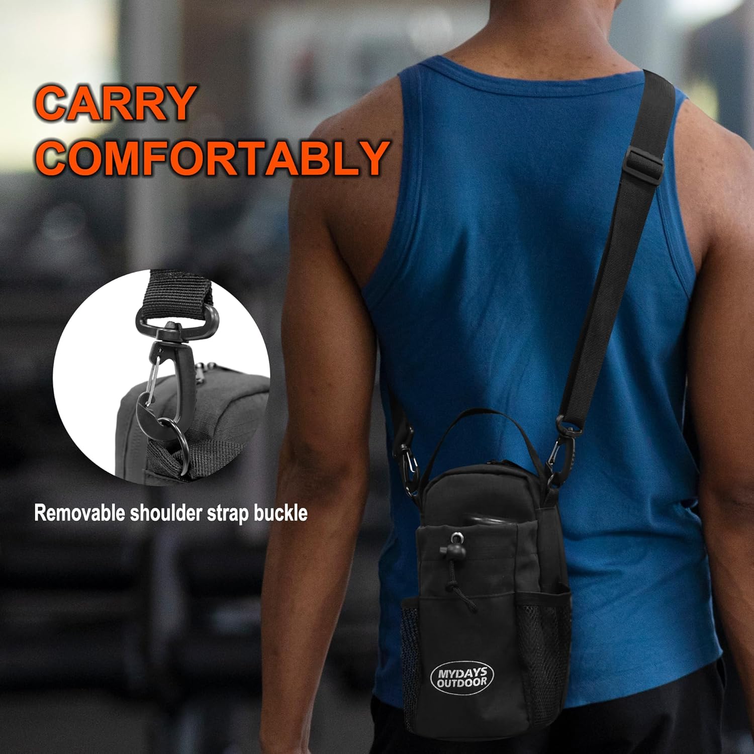 Magnetic Water Bottle Carrier Bag - Mydays