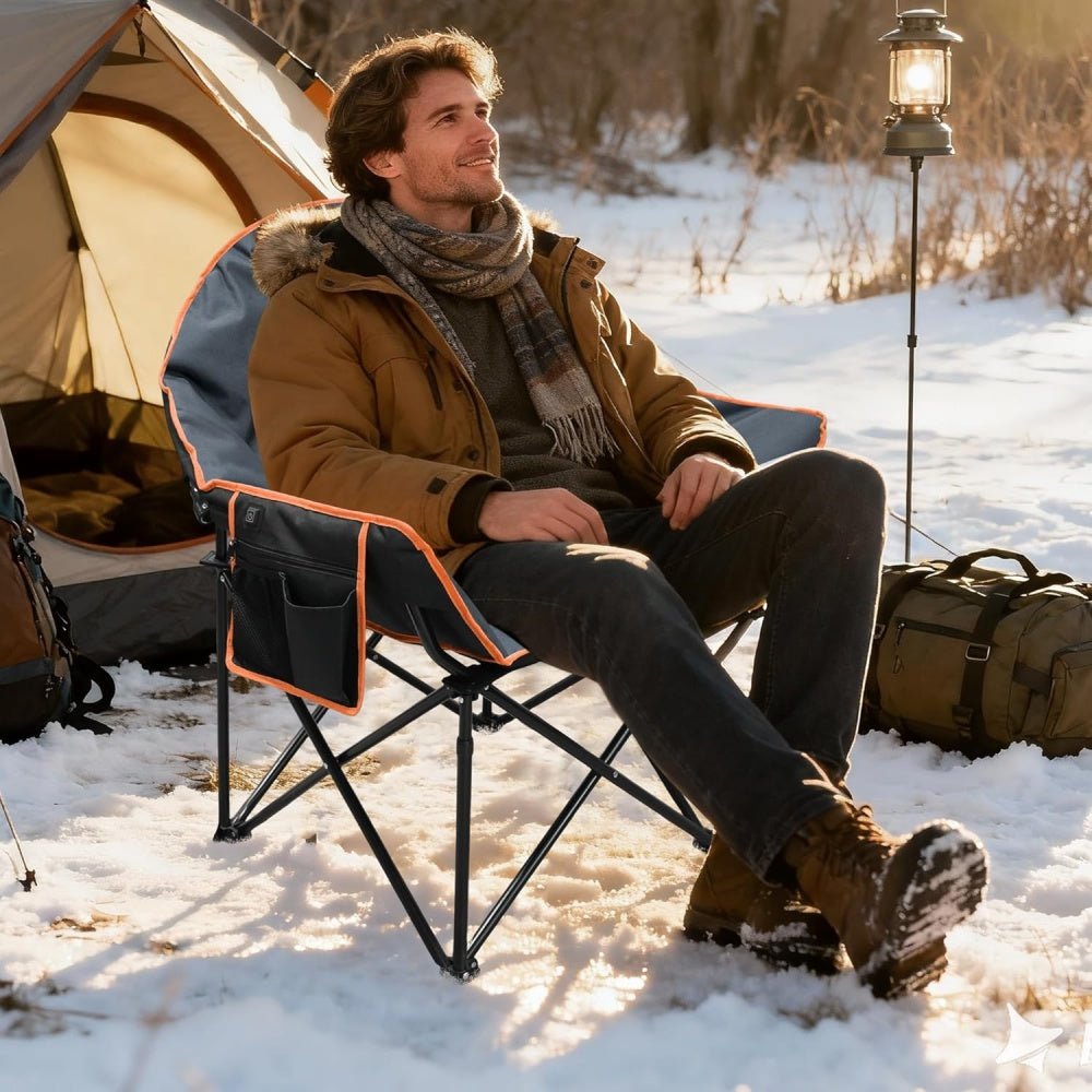 Oversized Heated Camping Chair - Mydays