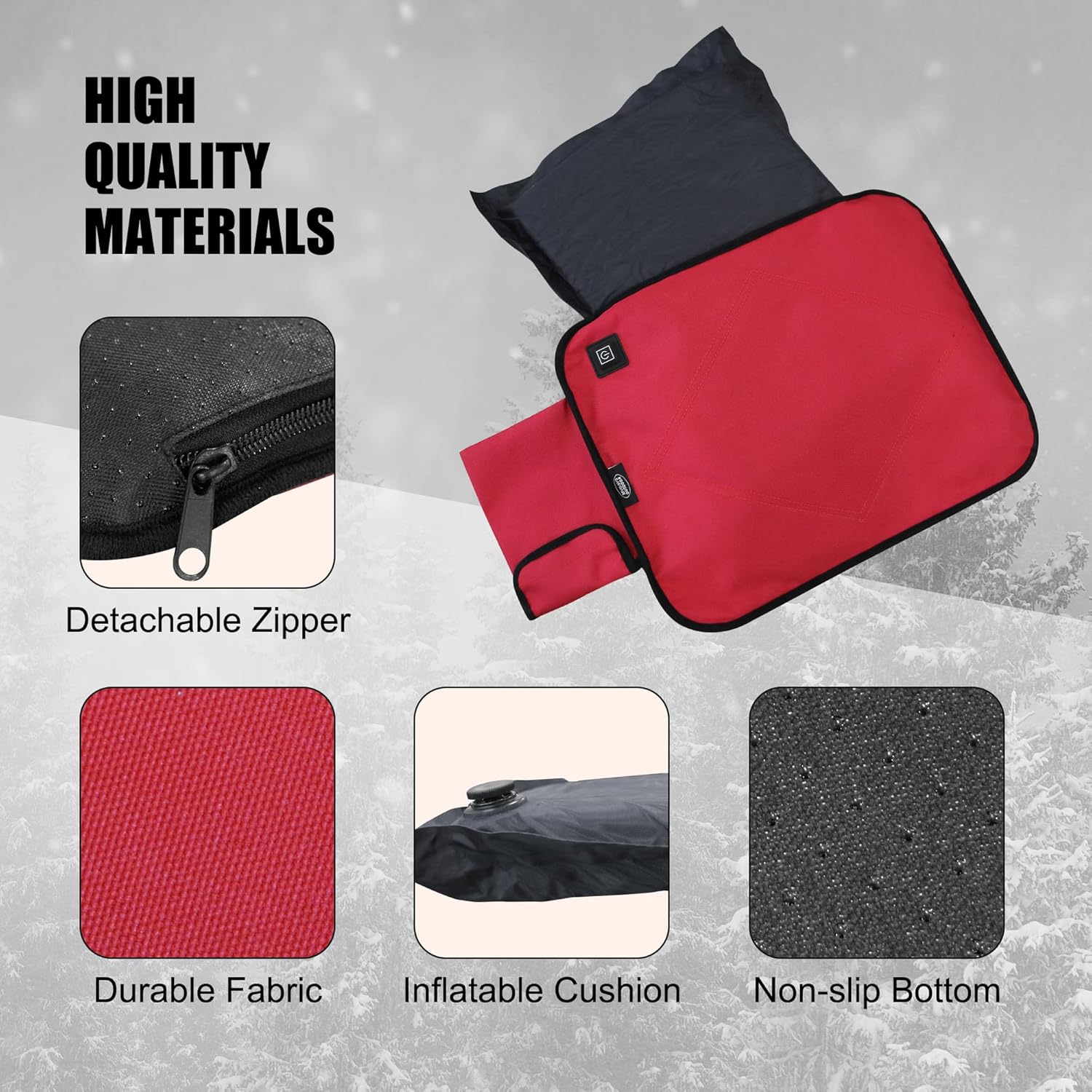 Portable Heated Seat Cushion - Mydays