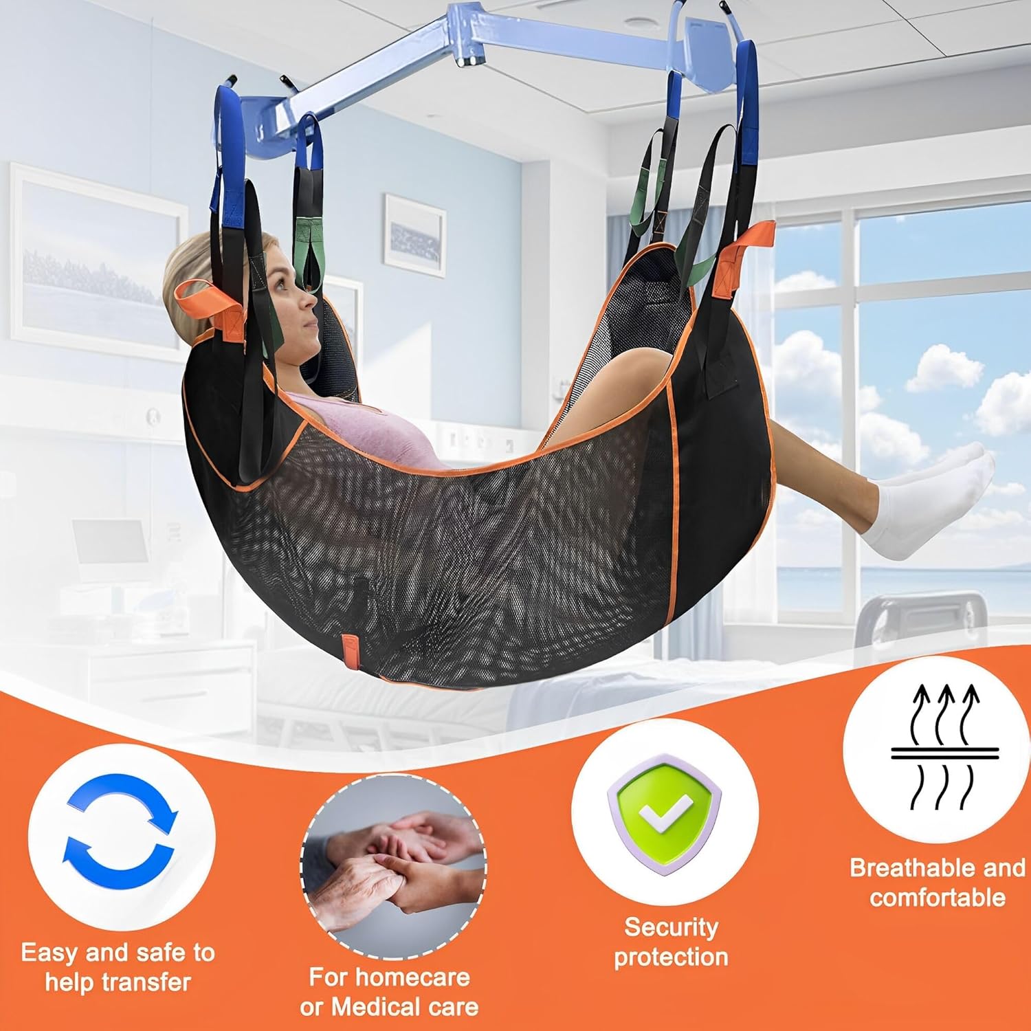 Universal Full Body Patient Lift Sling - Mydays