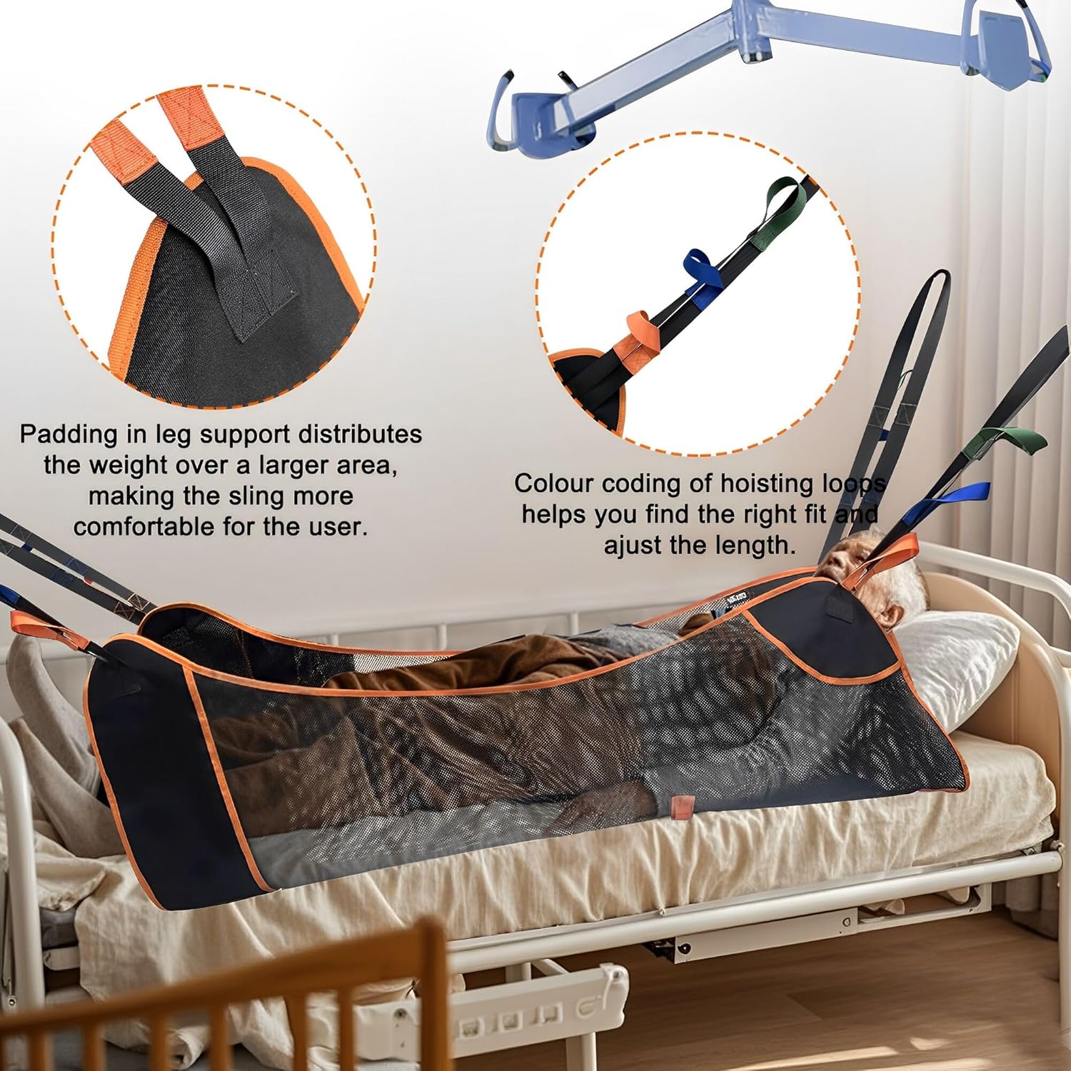 Universal Full Body Patient Lift Sling - Mydays