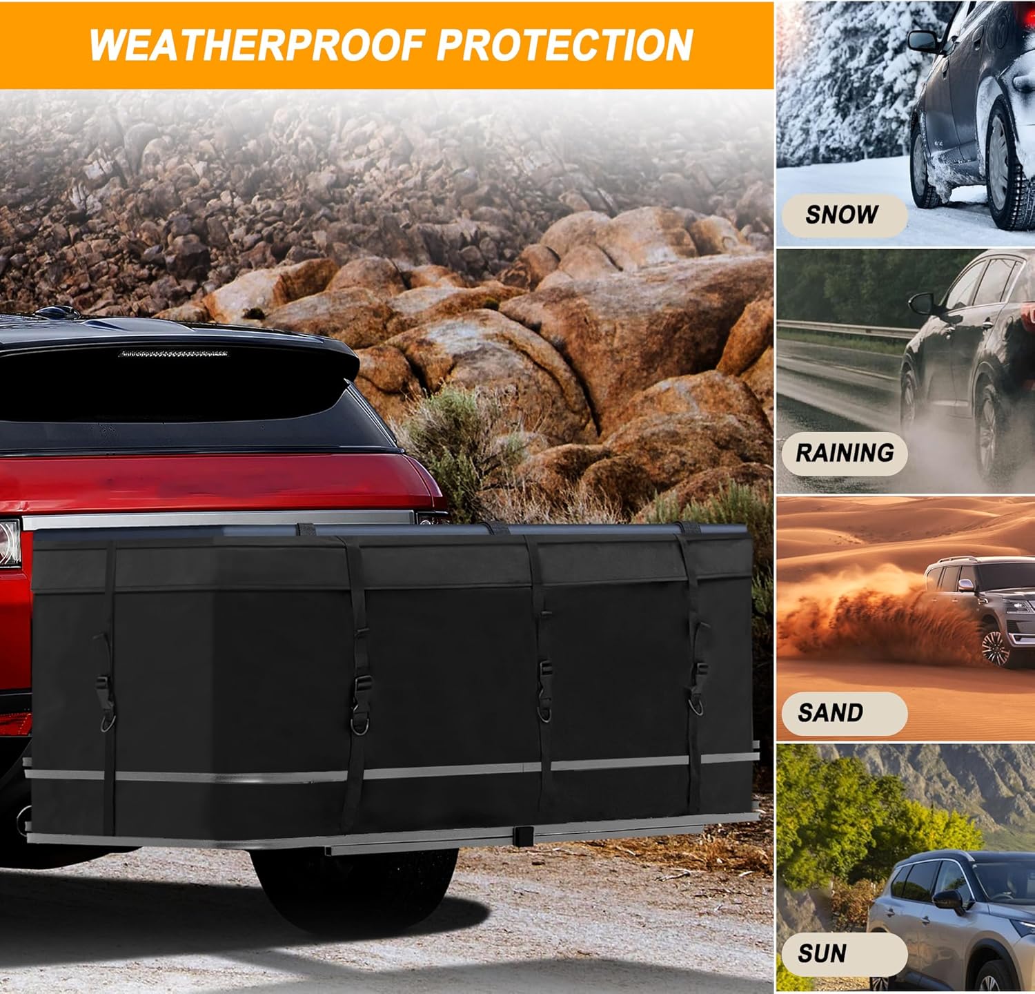 Waterproof Hitch Cargo Carrier Bag - Mydays